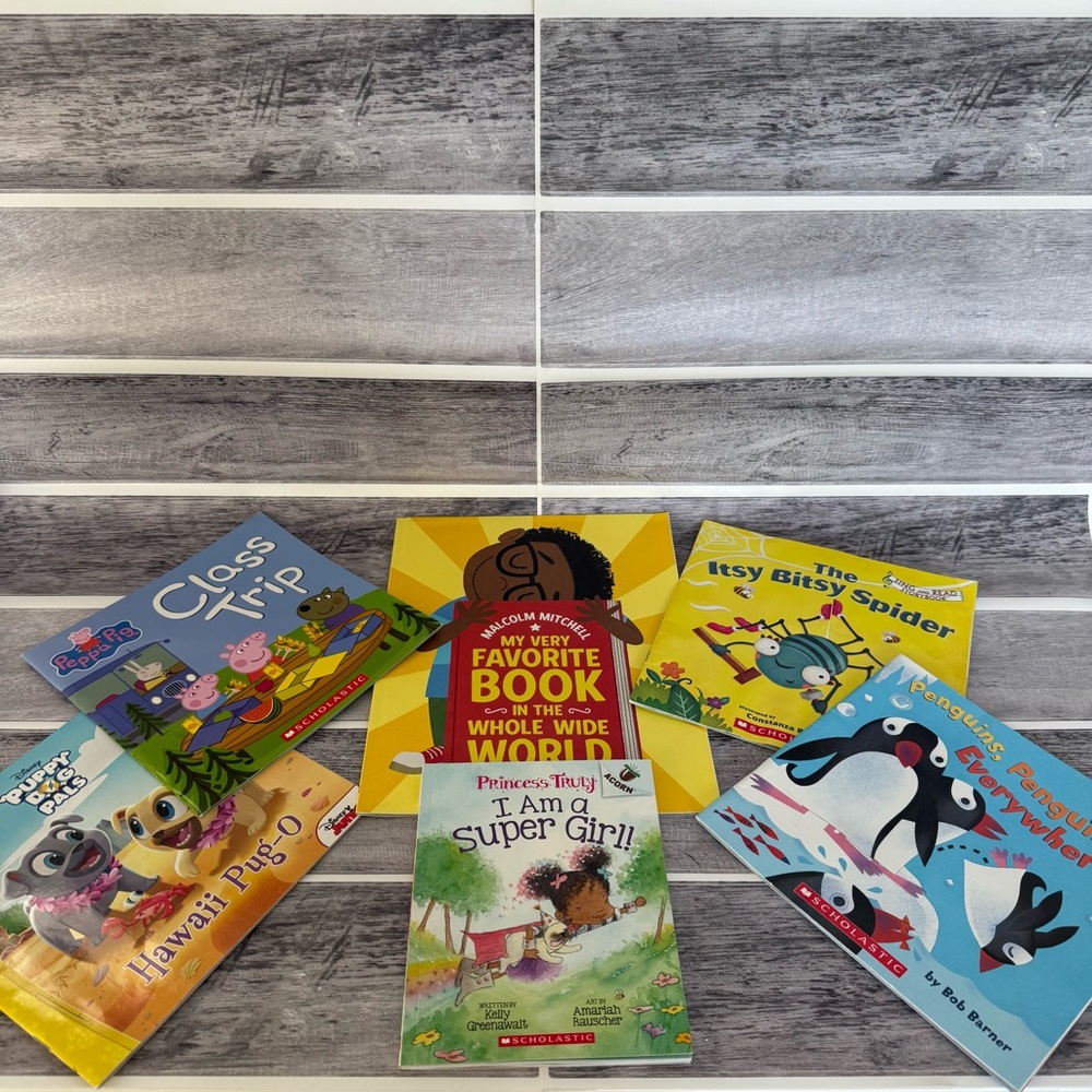 Children's Storybook Collection - Set of 6 Colorful Books